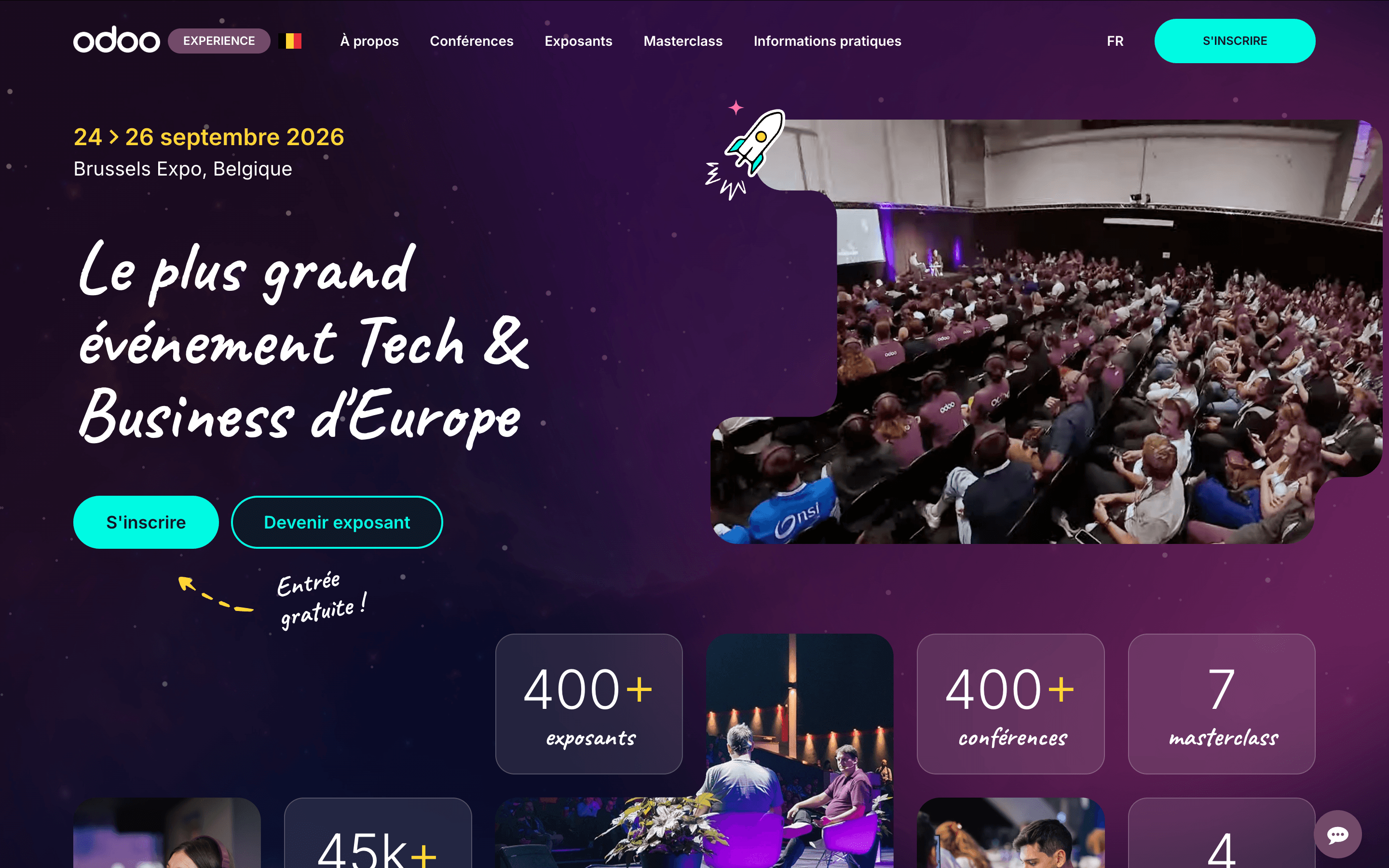 Odoo Experience 2026