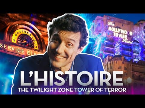 Thumbnail for L'HISTOIRE de The Twilight Zone Tower of Terror à Disneyland Paris 🧳🛎️🏨