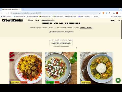 Thumbnail for Demo Nouveau Site Crowd Cooks