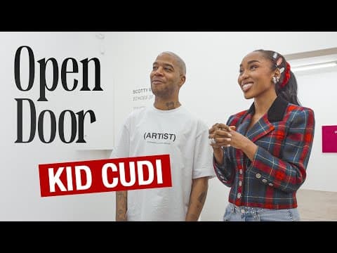 Thumbnail for Kid Cudi me fait visiter sa première expo à Paris | Open Door x Sally