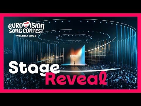 Thumbnail for Vienna 2026: First look at the stage design for the 70th Eurovision Song Contest | #UnitedByMusic